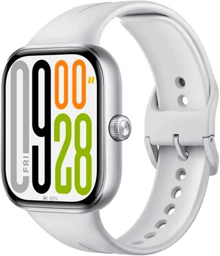 Смарт-часы Xiaomi Redmi Watch 5,  2.07",  серый/серебристый [bhr9381gl]